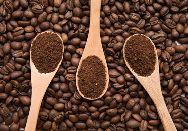 고급 원두 사용